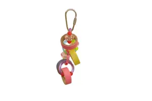 A & E Happy Beaks Parakeet Rings Bird Toy