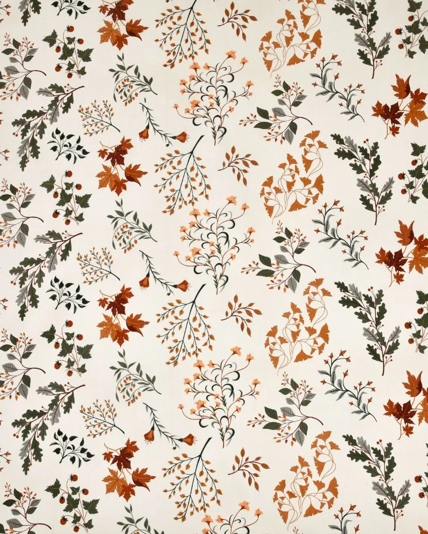 Aster Floral Polycotton Flat Bedding Set | King Size | 108 x 108 inches