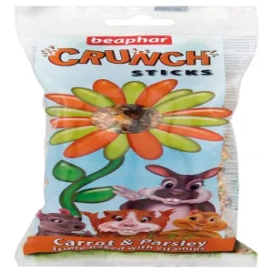 Beaphar Small Animal Crunch Sticks Carrot & Parsley