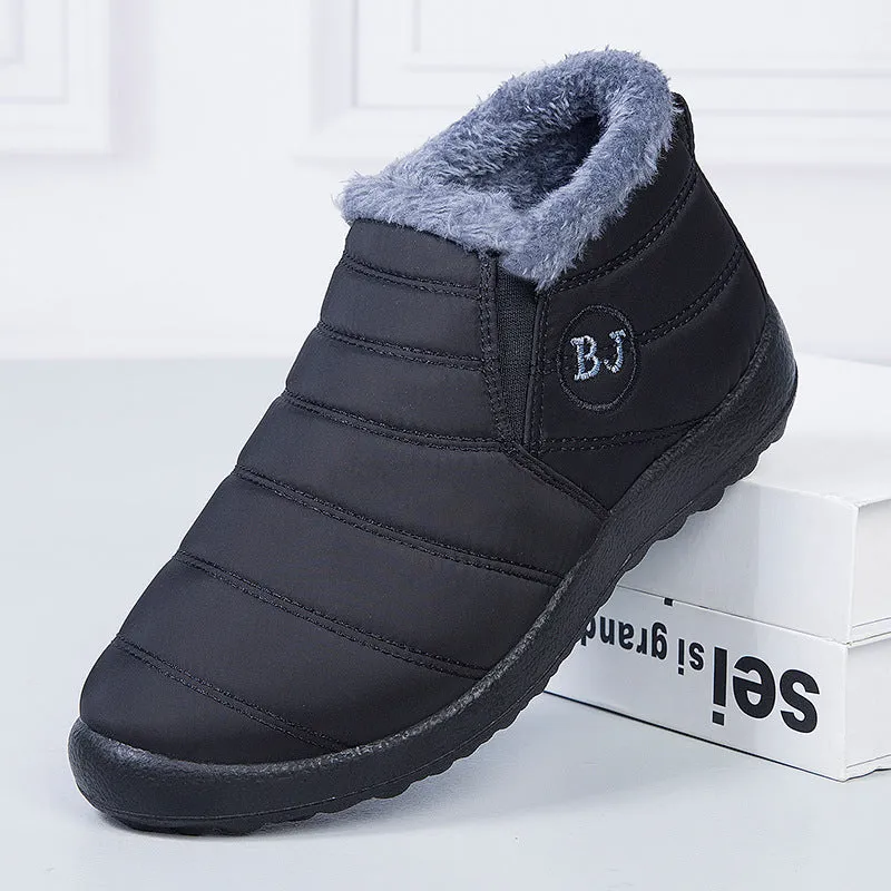 BJ Waterproof Ankle Snow Boots Indoor Shoes For Women