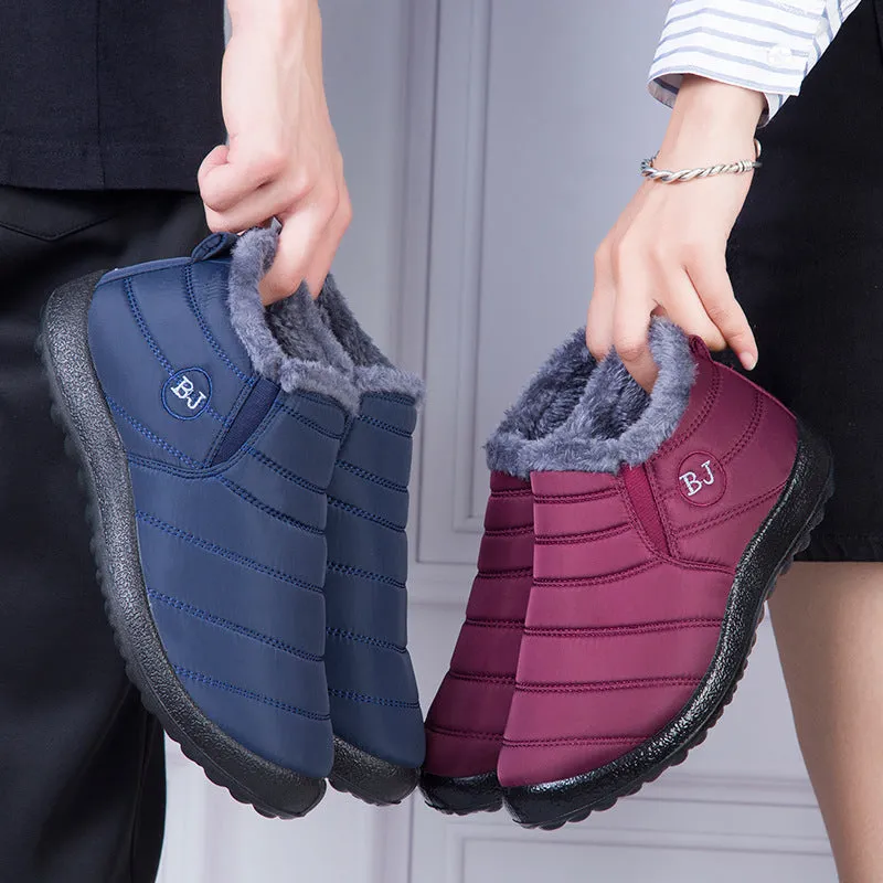 BJ Waterproof Ankle Snow Boots Indoor Shoes For Women