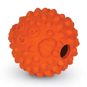 Brightkins Dog Toy Tough & Tumble Pufferfish Treat Dispenser