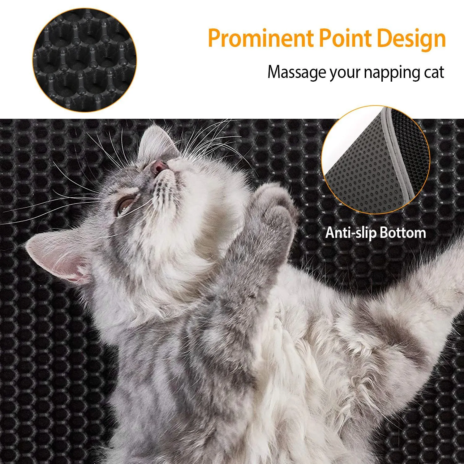 EVA Honeycomb Double Layer Cat Litter Mat