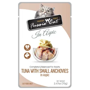 Fussie Cat - Tuna with Small Anchovies in Aspic Wet Cat Food
