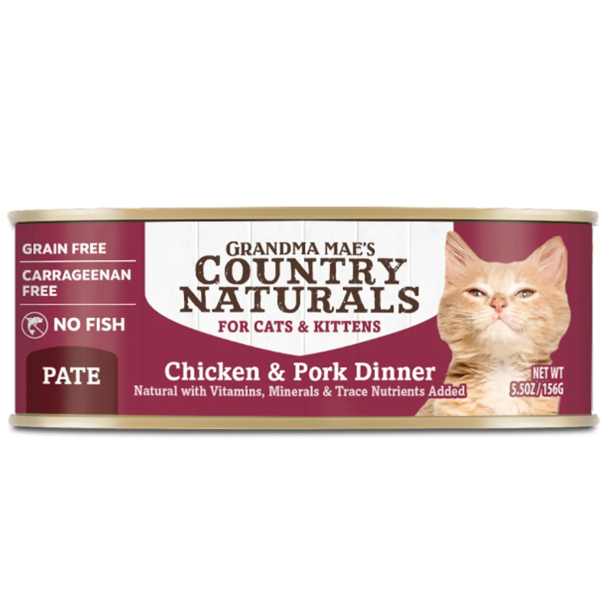 Grandma Mae's Chicken & Pork Liver Cat Food 5.5oz