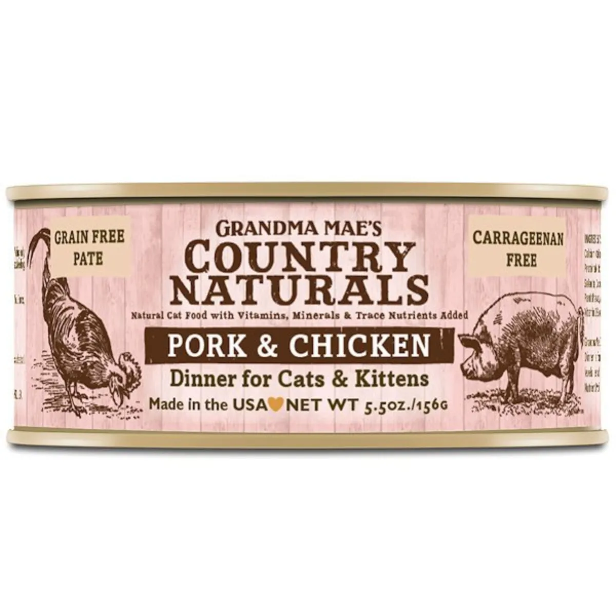 Grandma Mae's Chicken & Pork Liver Cat Food 5.5oz