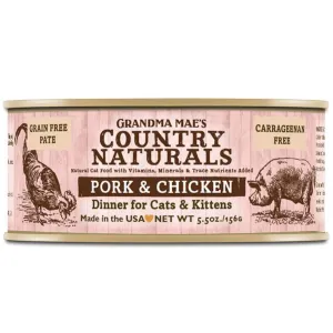Grandma Mae's Chicken & Pork Liver Cat Food 5.5oz