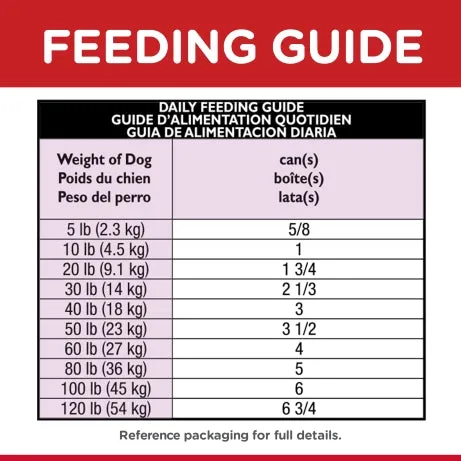 Hill's Science Diet Adult Savory Stew Beef & Vegetables Canned Wet Dog Food 363g X 12 Tray