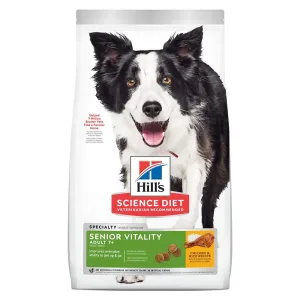 Hill's Science Diet Canine Mature Adult 7  Youthful Vitality Chicken & Rice 3.5lb