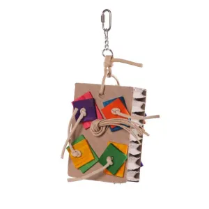 Kazoo Bird Toy Cardboard Activity Board Small