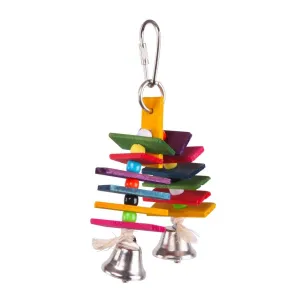 Kazoo Bird Toy with Arch Chips and Bells Small^^^