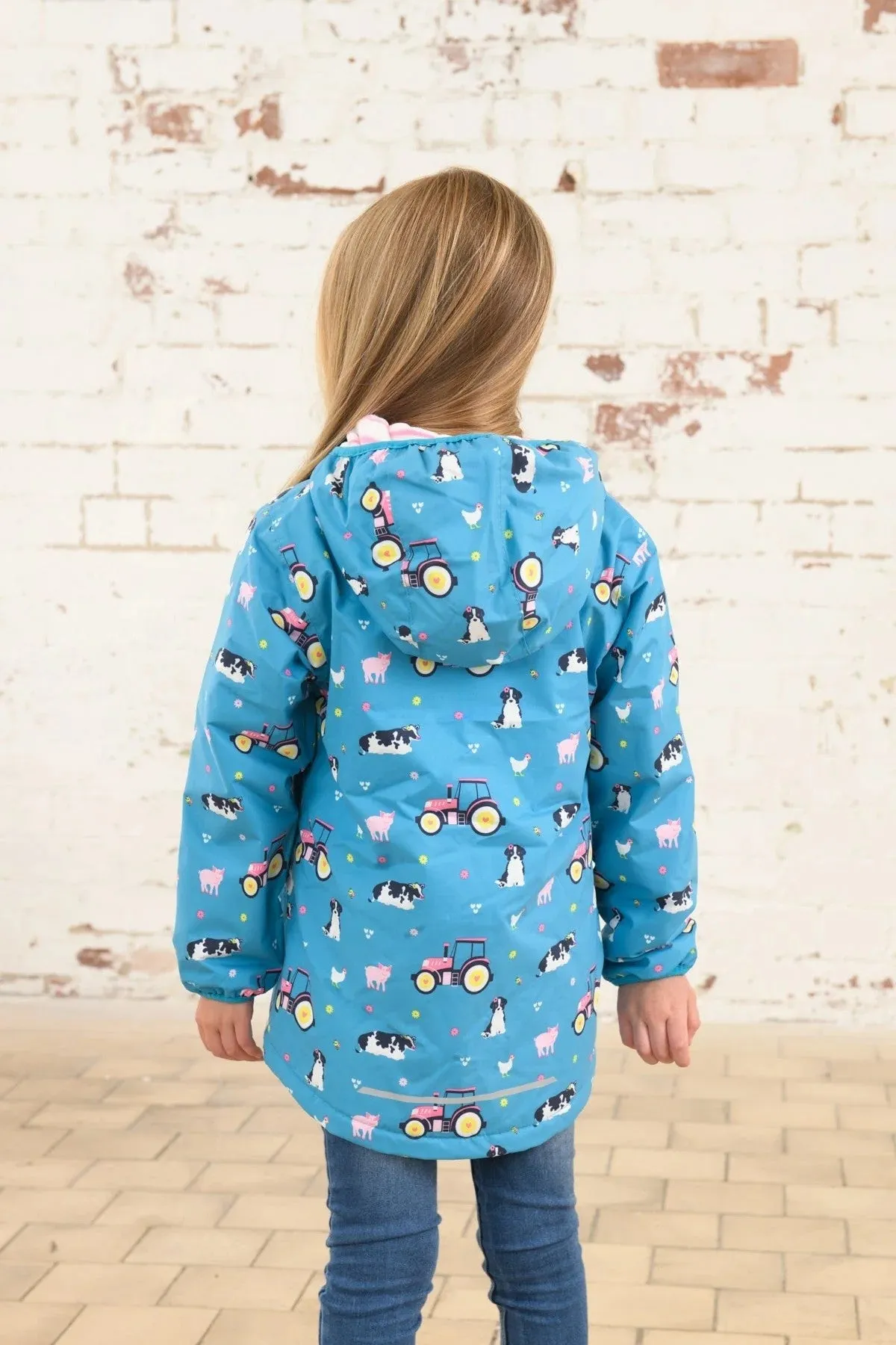 Lighthouse Girls Freya Padded Waterproof Jacket-TEAL