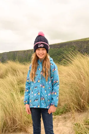 Lighthouse Girls Freya Padded Waterproof Jacket-TEAL
