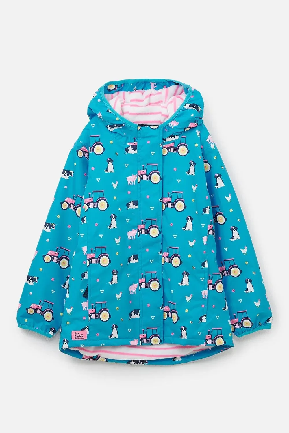 Lighthouse Girls Freya Padded Waterproof Jacket-TEAL