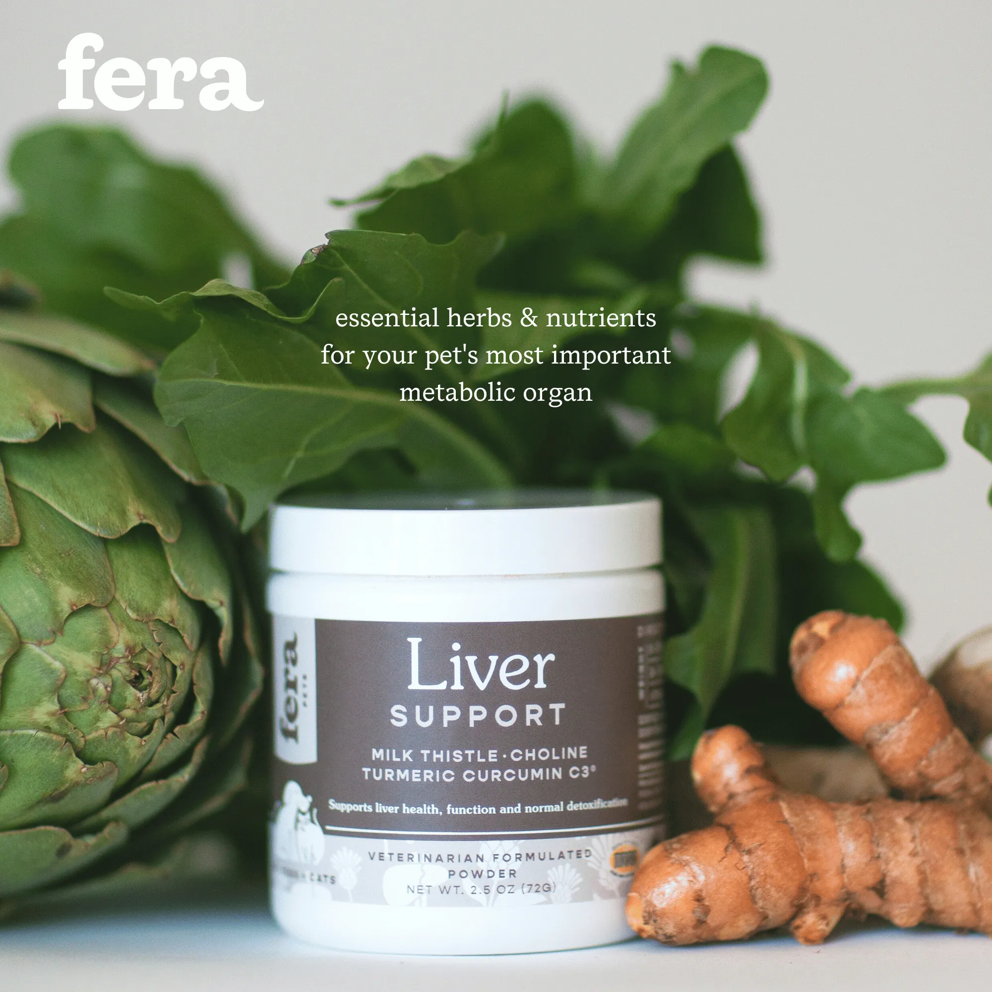 Liver Support for Dogs and Cats from Fera Pet Organics