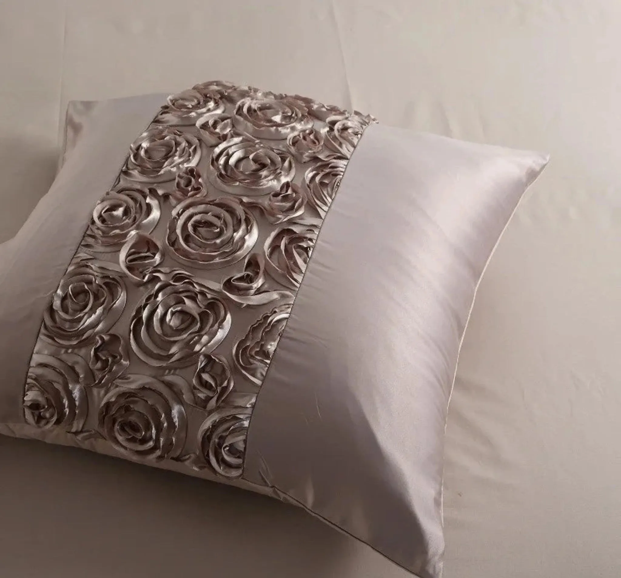 Luxury Wine Red Tencel Cotton Bedding Set with Duvet Cover and Pillowcases