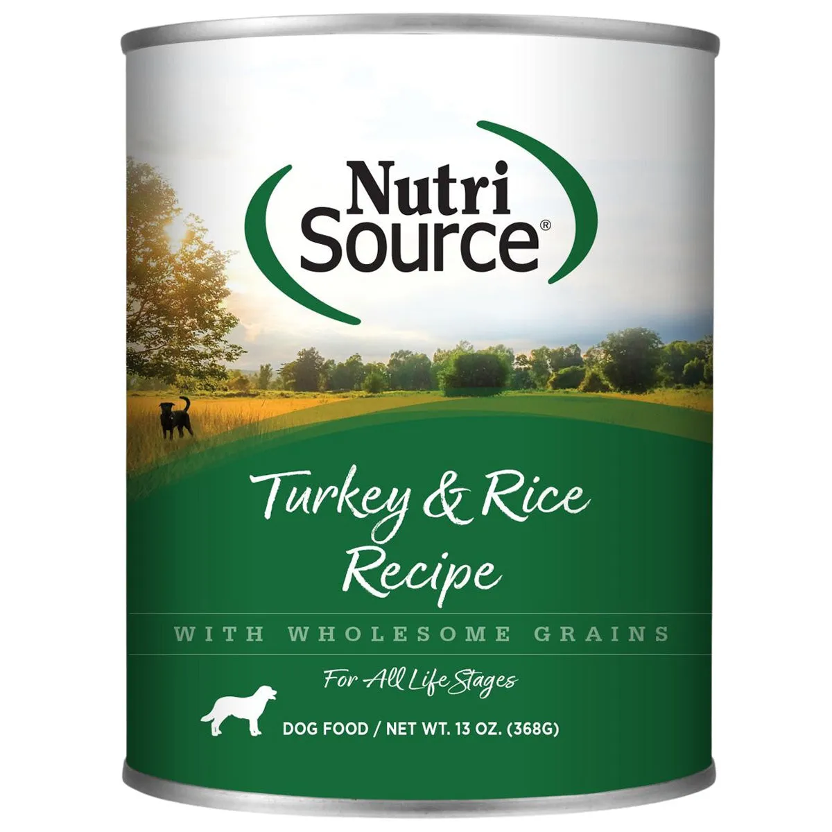 Nutrisource Turkey & Rice Recipe Wet Dog Food 13oz