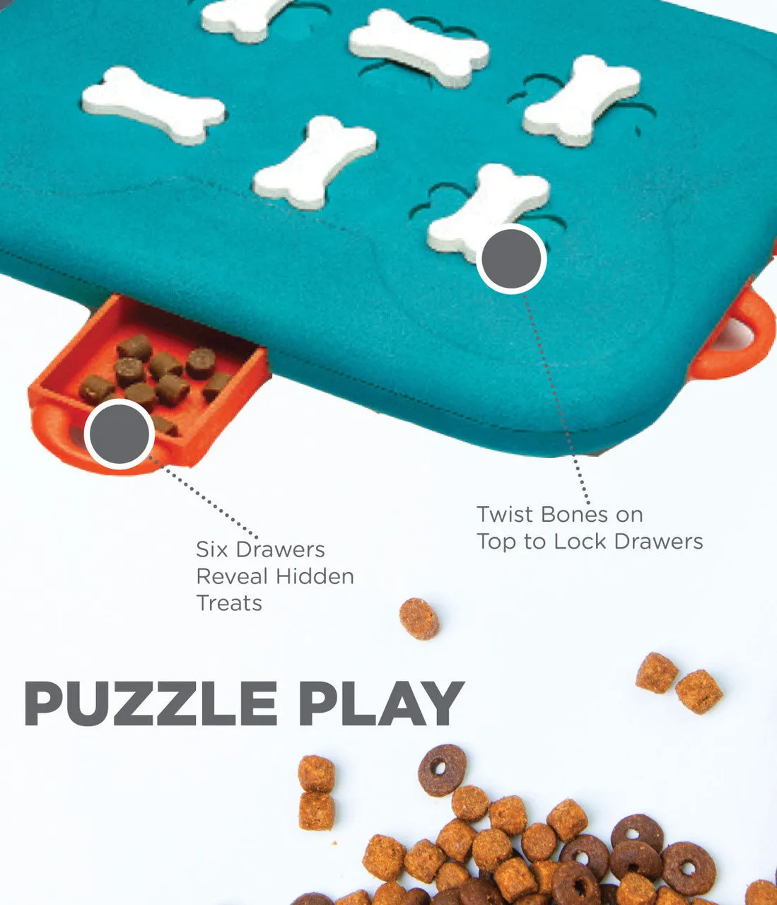 Outward Hound Dog Casino Interactive Treat Puzzle Dog Toy