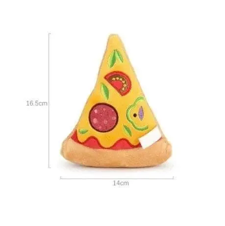 Pepperoni Pizza Plush Toy