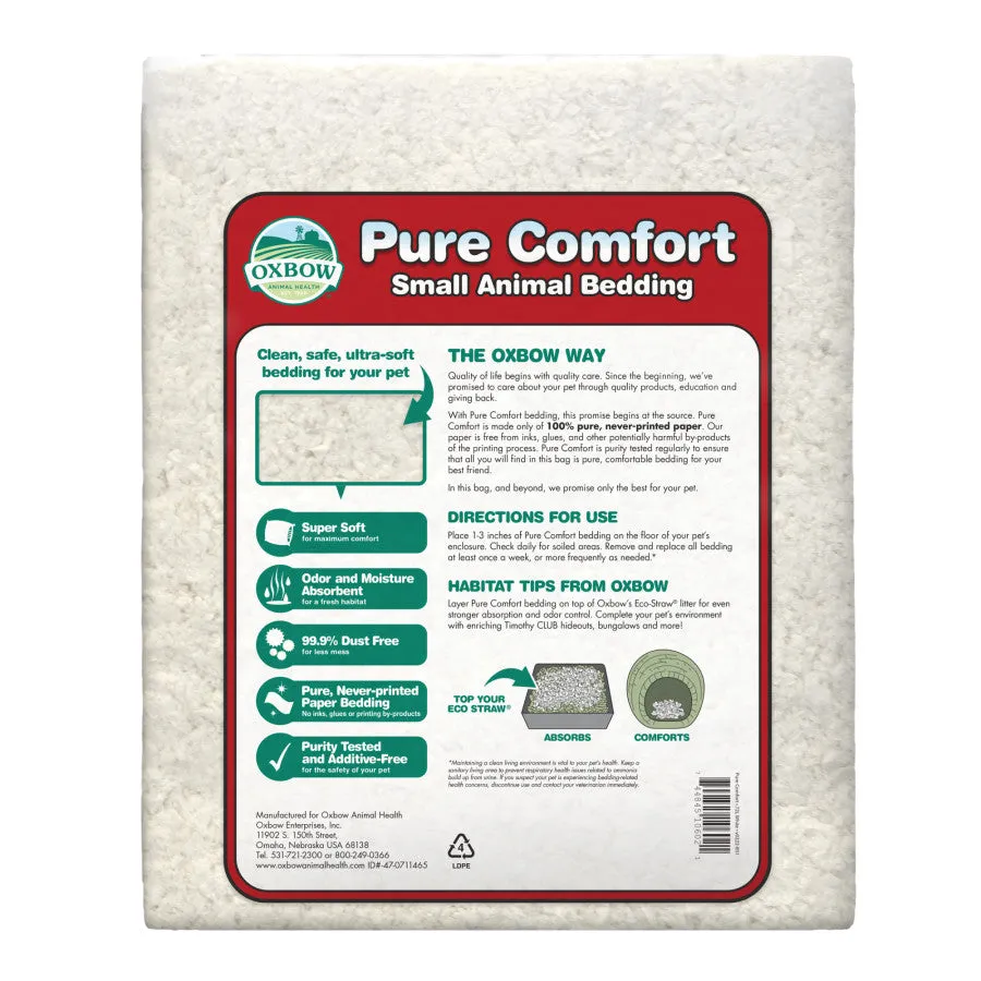 Pure Comfort White Bedding - 72L
