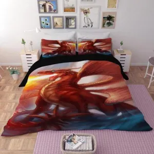 Red Dragon Bedding