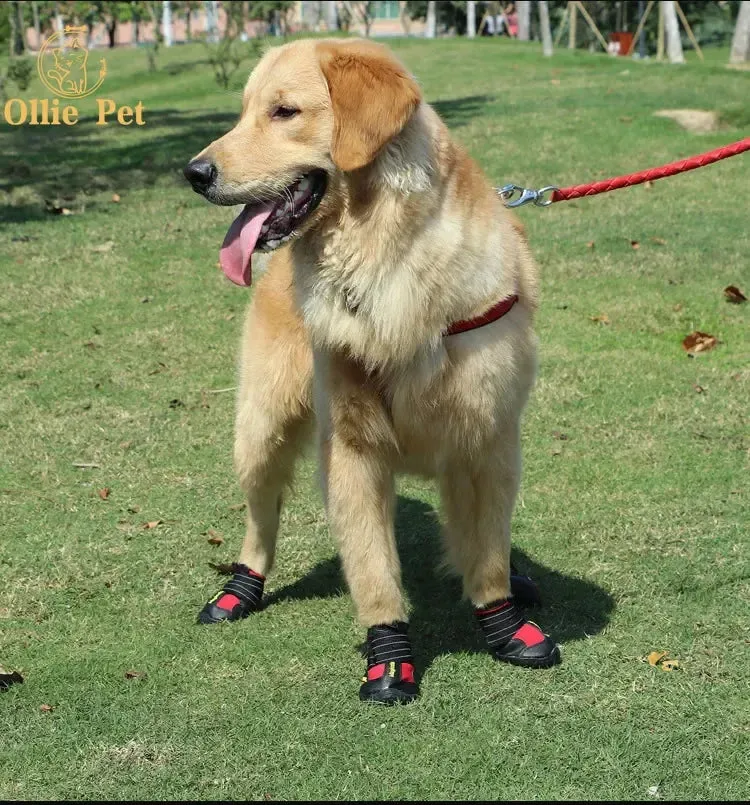 Reflective Dog Shoes (Waterproof Anti-Slip)
