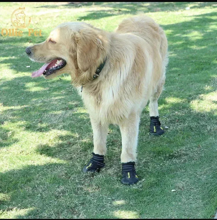 Reflective Dog Shoes (Waterproof Anti-Slip)