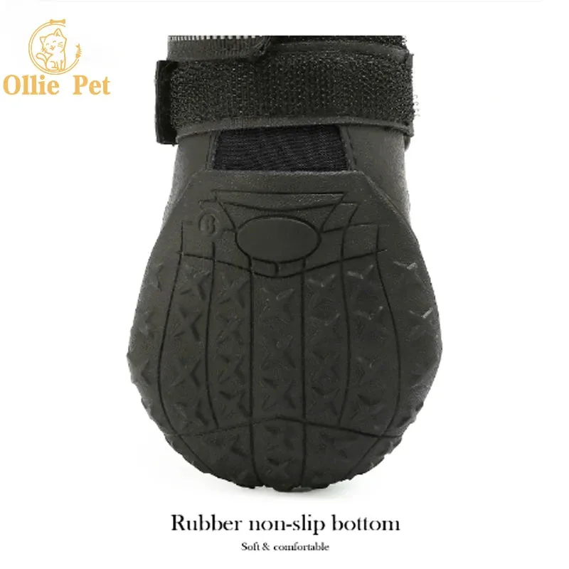Reflective Dog Shoes (Waterproof Anti-Slip)
