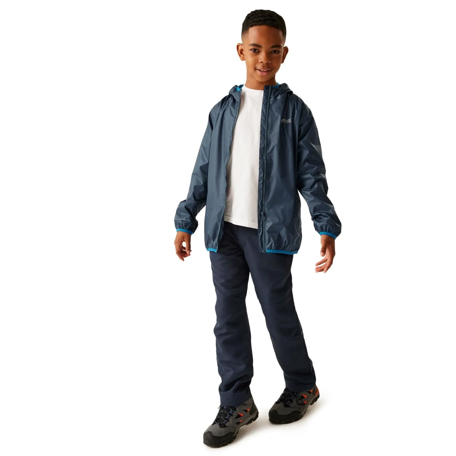 Regatta Kids Lever II Waterproof Packaway Walking Jacket
