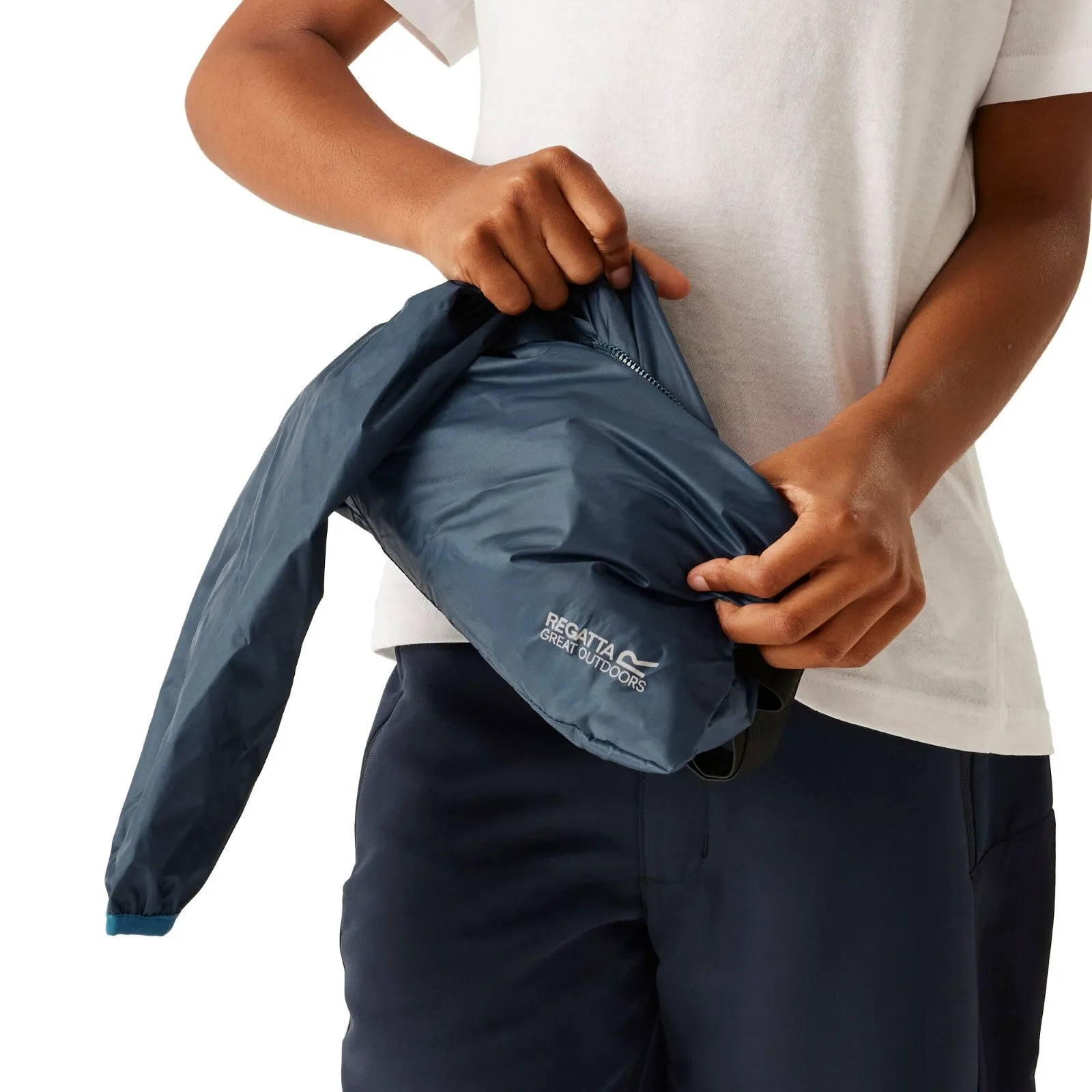 Regatta Kids Lever II Waterproof Packaway Walking Jacket