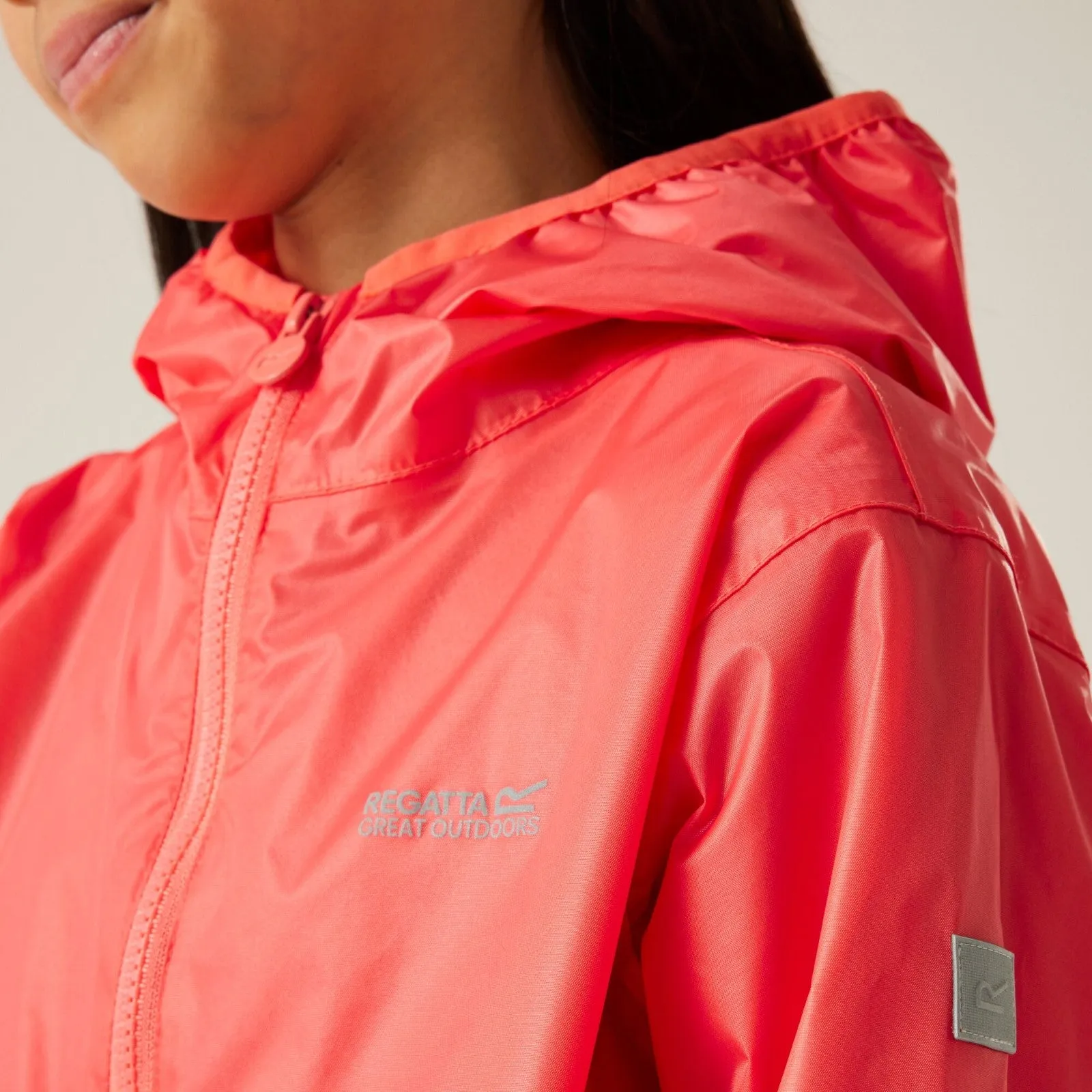 Regatta Kids Lever II Waterproof Packaway Walking Jacket