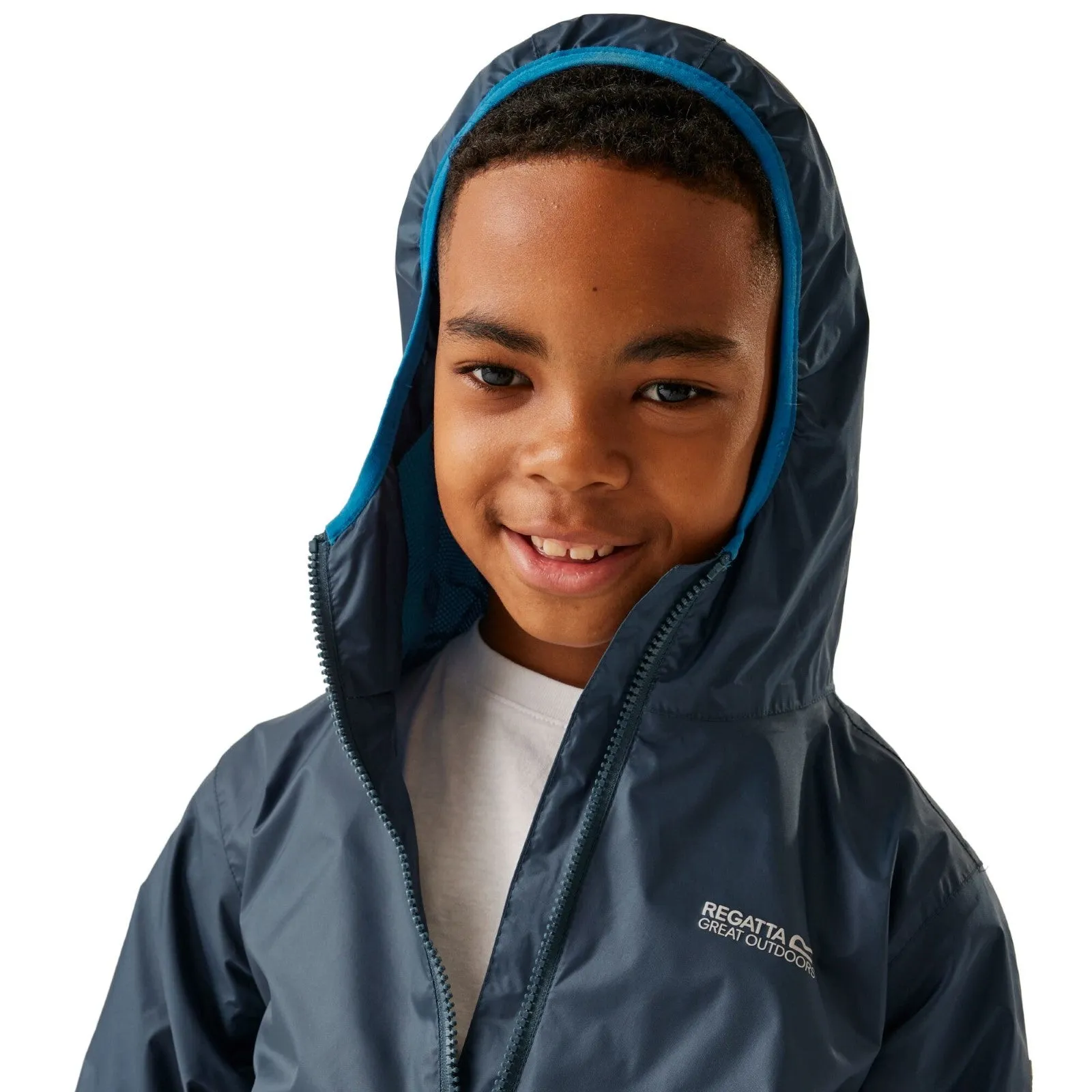Regatta Kids Lever II Waterproof Packaway Walking Jacket