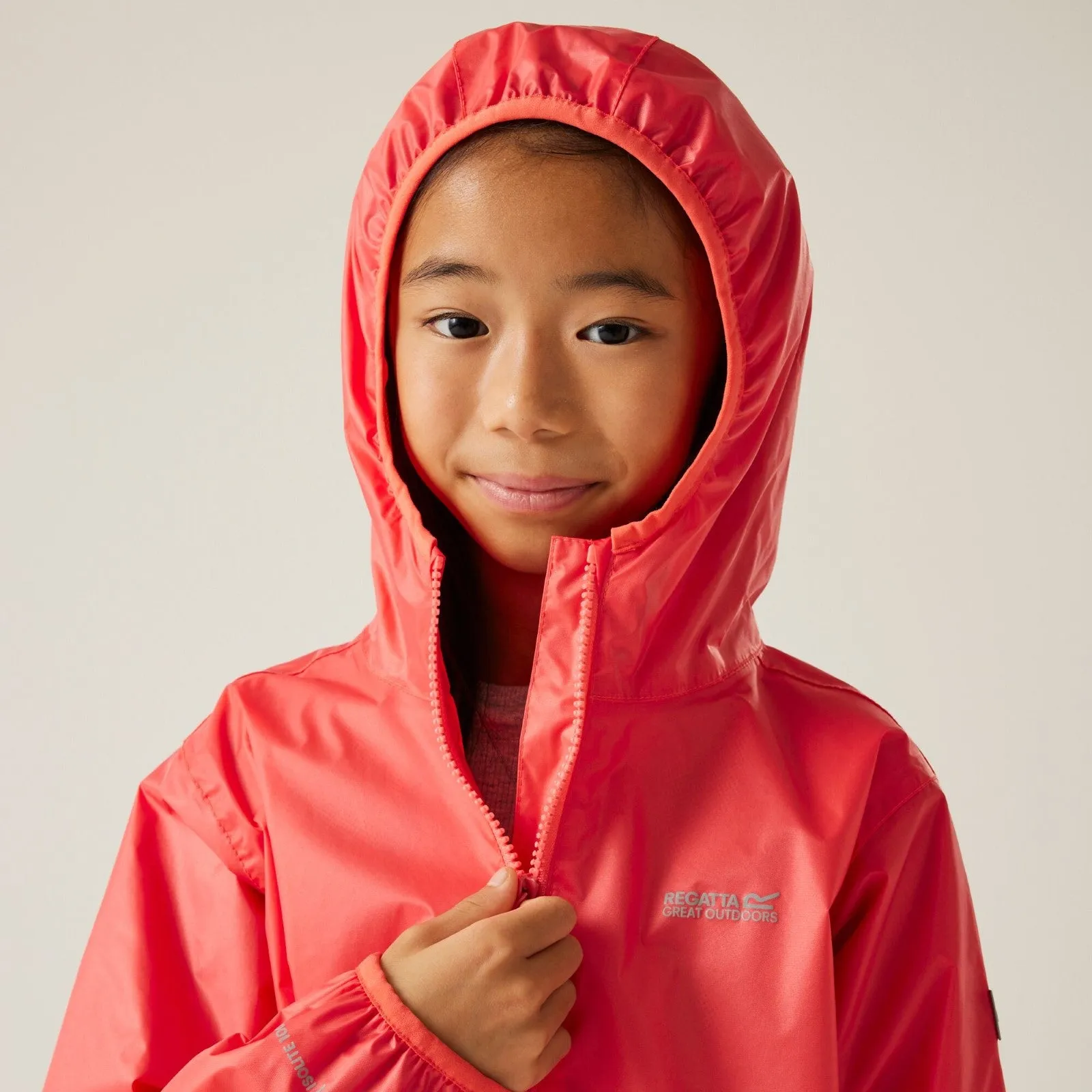 Regatta Kids Lever II Waterproof Packaway Walking Jacket