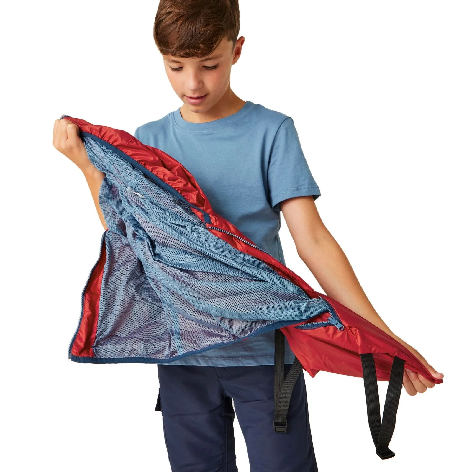 Regatta Kids Lever II Waterproof Packaway Walking Jacket