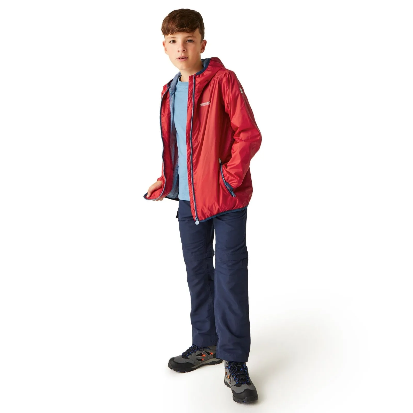 Regatta Kids Lever II Waterproof Packaway Walking Jacket