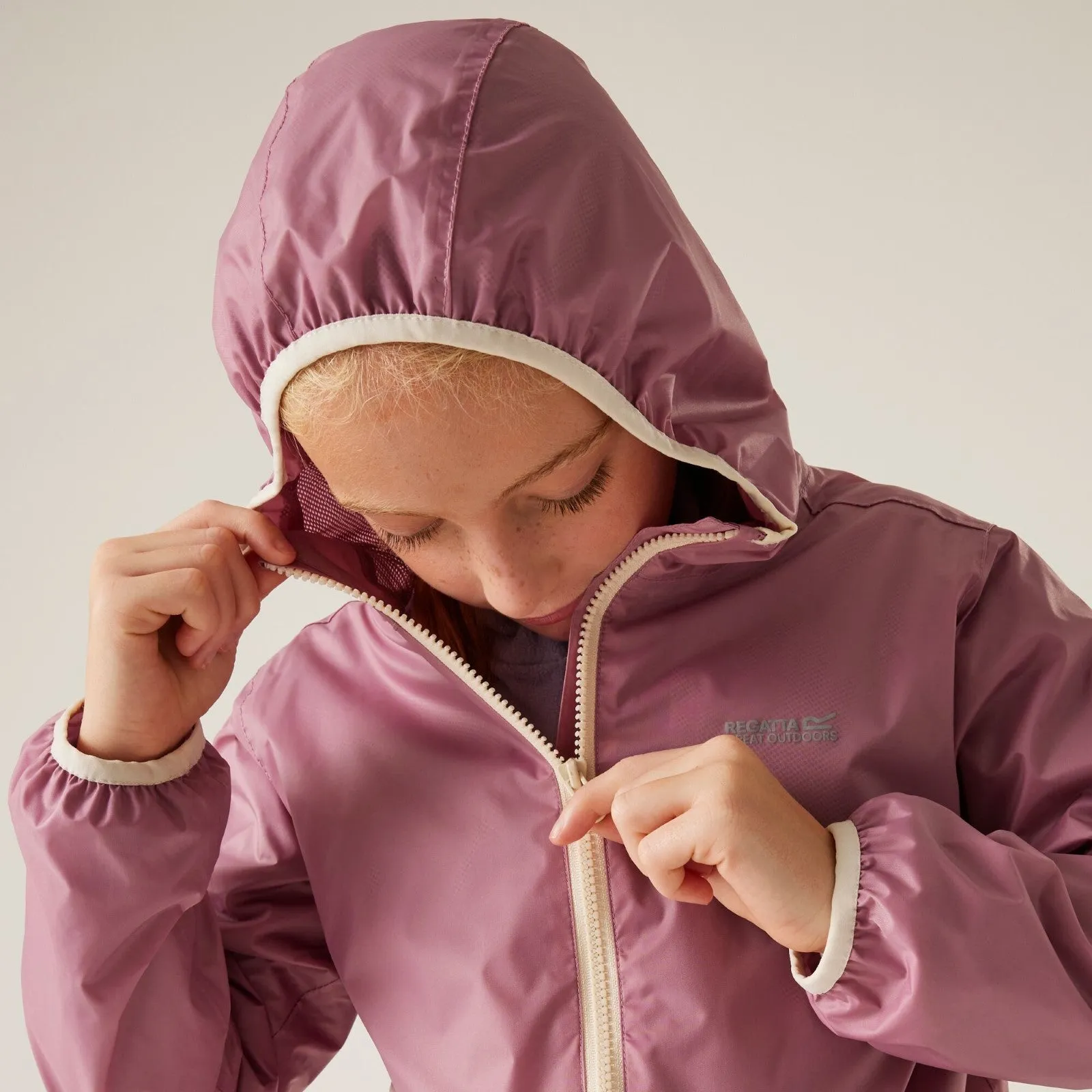 Regatta Kids Lever II Waterproof Packaway Walking Jacket