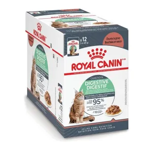 Royal Canin Cat Digestive Care Adult Gravy Pouches 85g x 12^^^