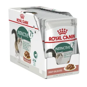 Royal Canin Cat Instinctive 7  with Gravy Wet Food Pouches 85g x 12