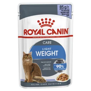 Royal Canin Cat Light Weight Care with Jelly Adult Wet Food Pouch 85g^^^