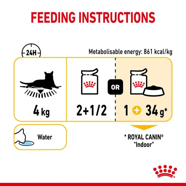 Royal Canin | Feline Health Nutrition | Wet Cat Food Pouch | Assorted Sensory Feel, Taste & Smell in Gravy - 12 x 85g