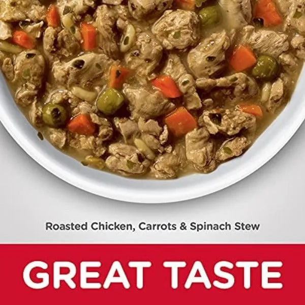 Science Diet Healthy Cuisine Roasted Chicken, Carrots & Spinach Stew Adult Canned Dog Food, 12.5oz