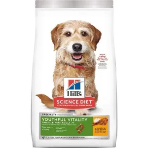 Science Diet Youthful Vitality Adult 7  Small & Mini Dry Dog Food (2 Sizes)