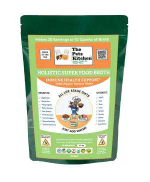 Super Food Immune Support* Base Broth - The Petz Kitchen Dogs & Cats
