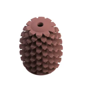 Tall Tails Natural Rubber Toy - Pinecone