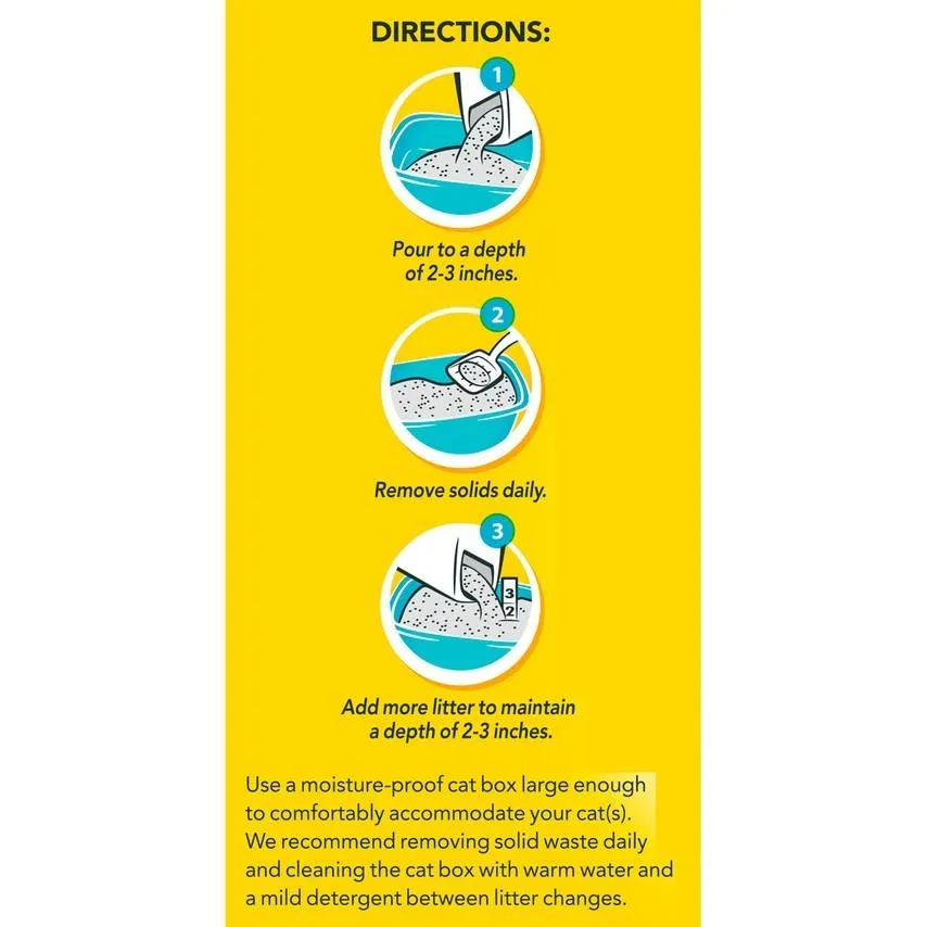 Tidy Cats Non Clumping Instant Action Immediate Odor Control Cat Litter (20-lb)