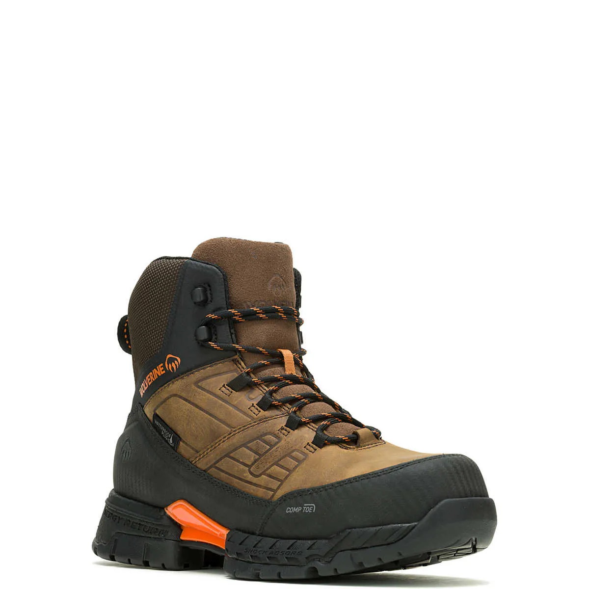 Wolverine Men's Surge LX EnergyBound™ 6" CarbonMax® Work Boot - Sudan Brown